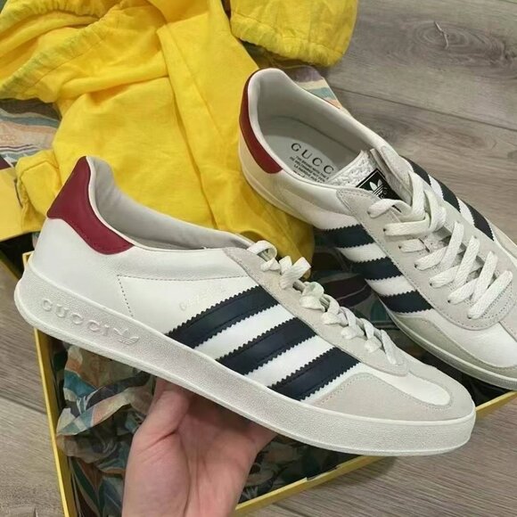 NIB Authentic GUCCI  adidas x Gucci unisex Gazelle sneaker - Picture 6 of 10